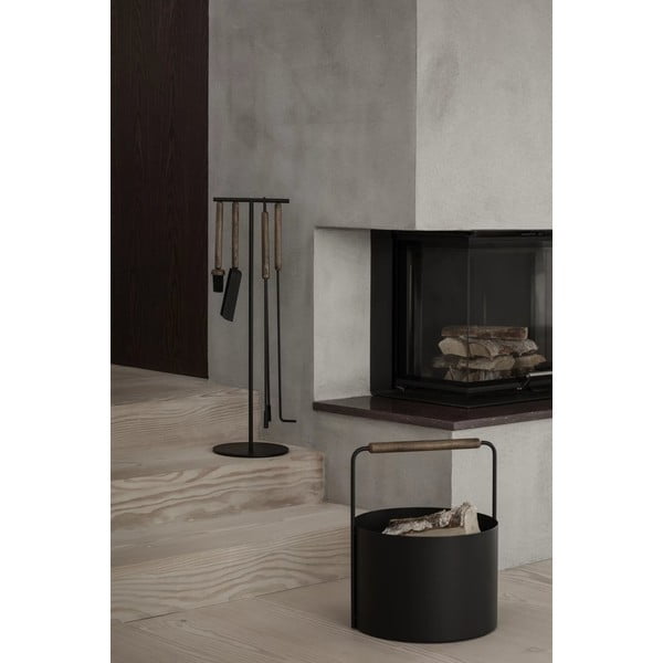 Koszyk na drewno Ashi – Blomus-image-1