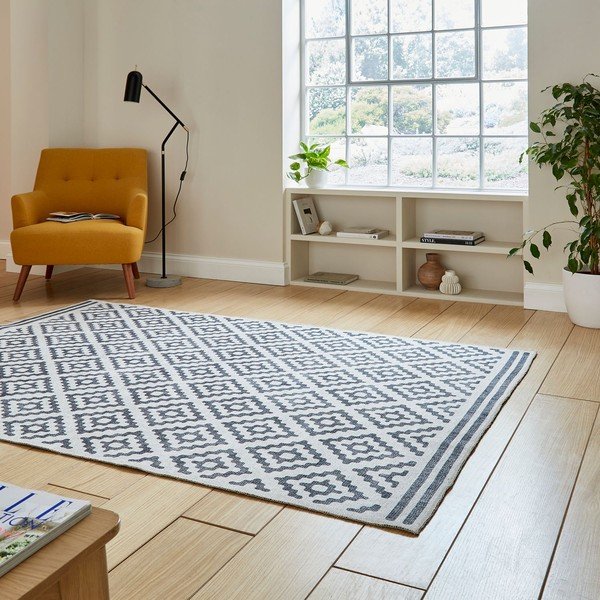 Szary dywan odpowiedni do prania 61x120 cm Coral Grey – Think Rugs-image-2