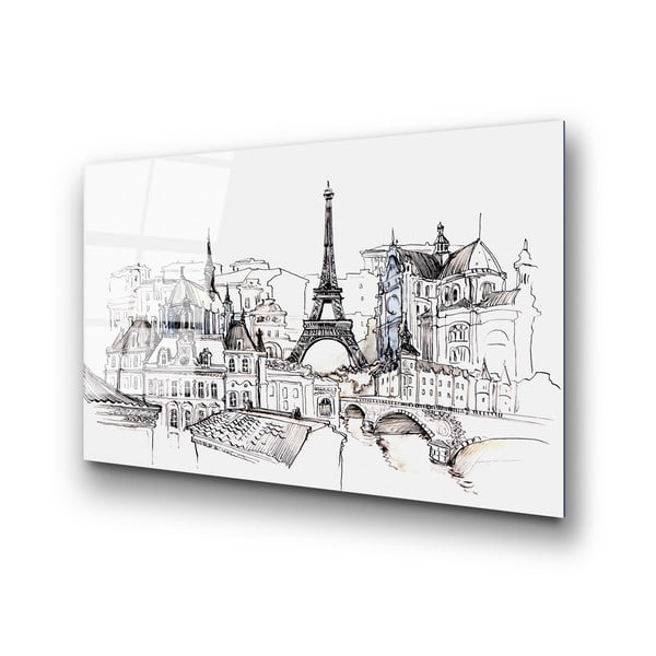 Szklany obraz 70x100 cm Paris – Wallity-image-4