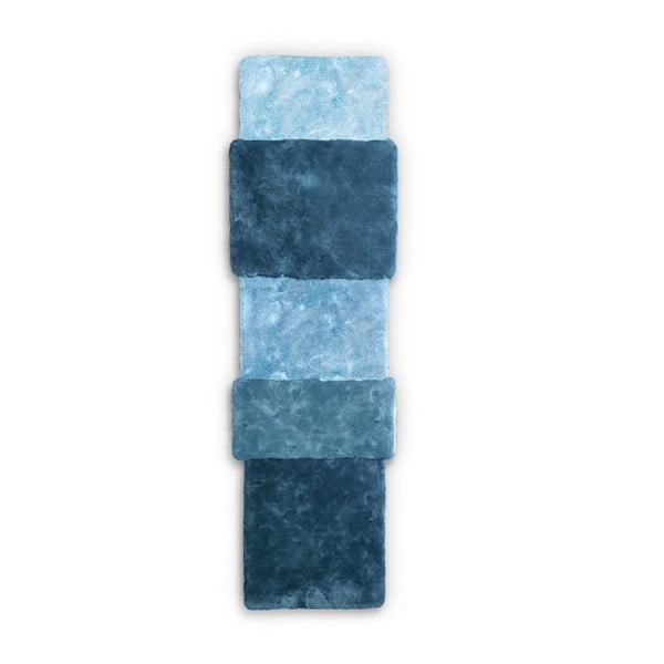 Niebieski chodnik EMKO Over Stripe, 71x260 cm