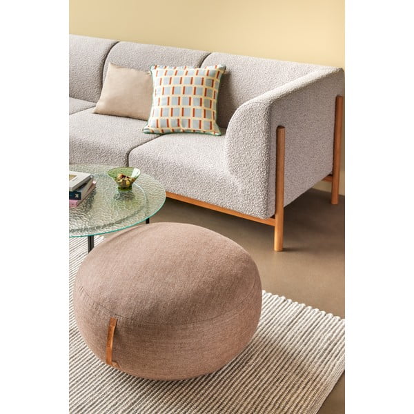 Beżowy dywan Hübsch Poppy, 120x180 cm-image-1