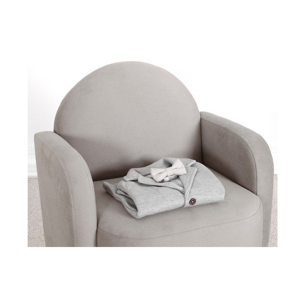 Szary fotel dziecięcy Nock – Artie-image-1
