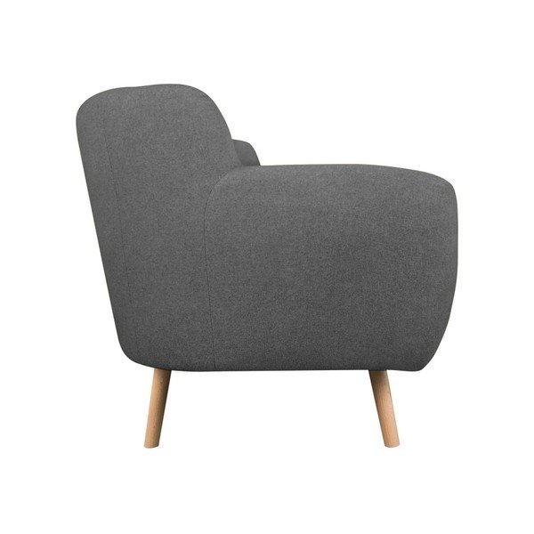 Ciemnoszara sofa trzyosobowa Kooko Home Pop-image-1