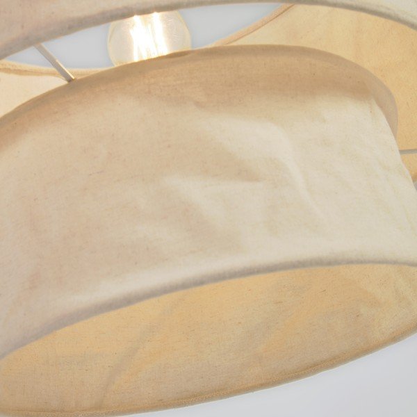 Beżowy tekstylny abażur ø 40 cm Mariela – Kave Home-image-1