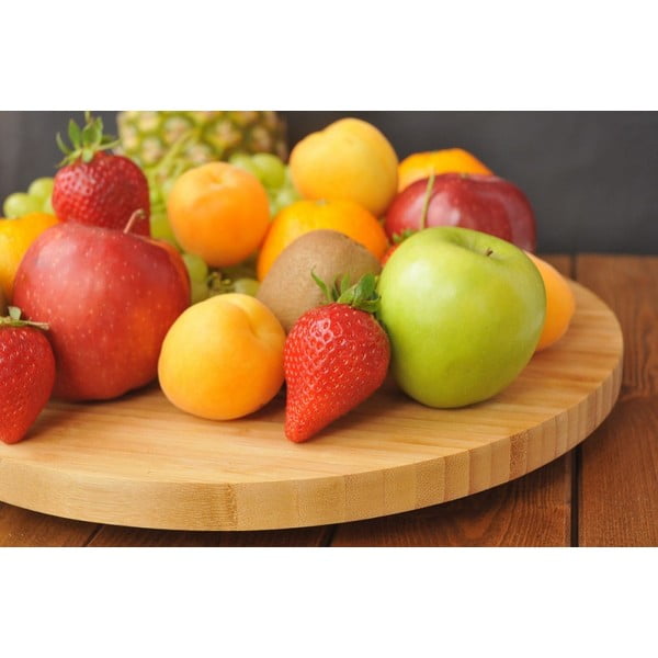 Obrotowa tacka z bambusu Bambum Fiesta-image-1