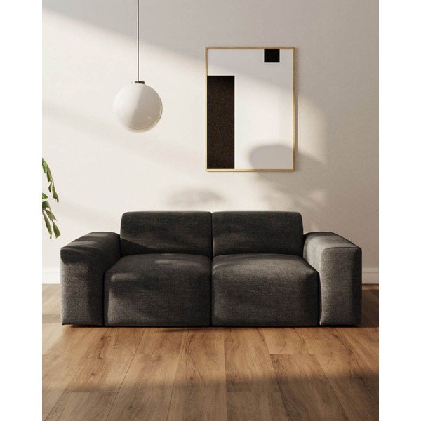 Antracytowa sofa 205 cm Fluvio – MESONICA-image-3