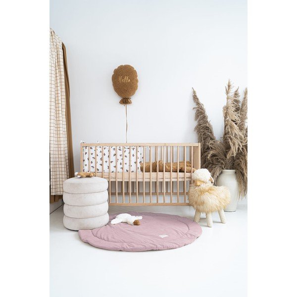 Jasnoróżowa mata do zabawy dla dzieci – Malomi Kids-image-1