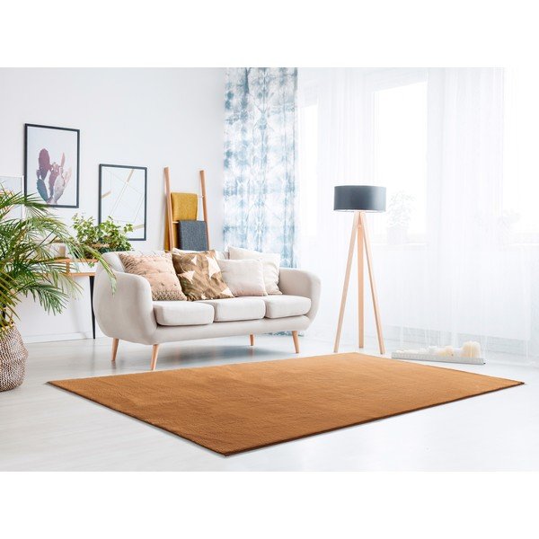 Dywan w kolorze miedzi 200x290 cm Loft – Universal-image-1