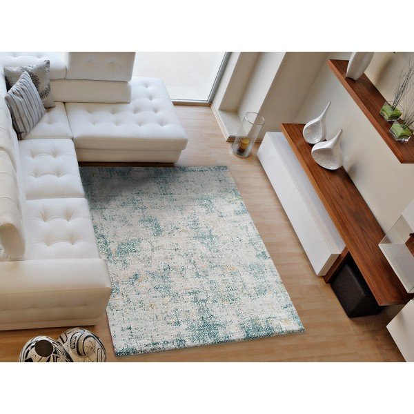 Szaro-niebieski dywan Universal Babek, 80x150 cm-image-1