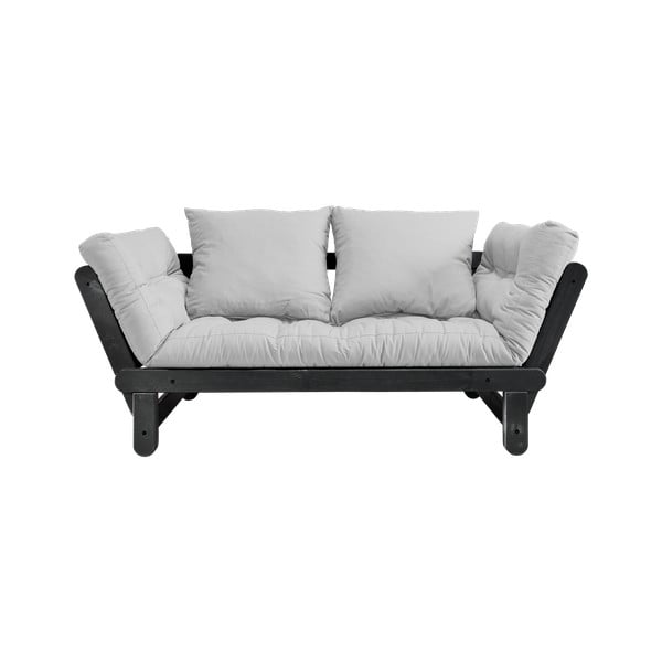 Sofa rozkładana Karup Design Beat Black/Light Grey