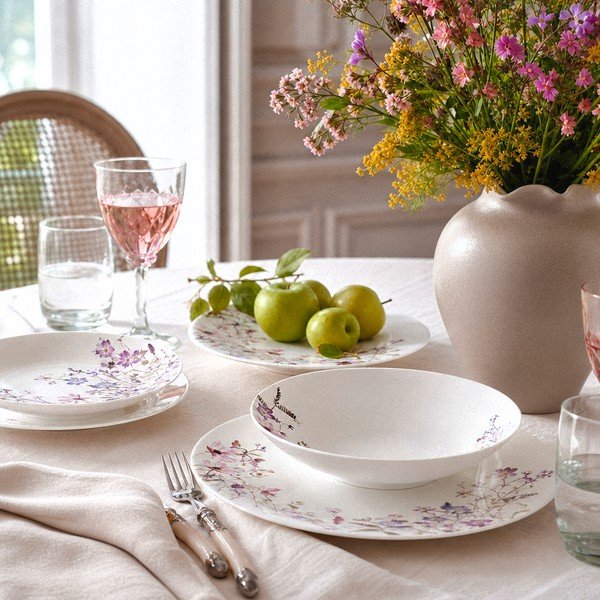 Porcelanowy zestaw talerzy 18 szt. Louka – Orion-image-1
