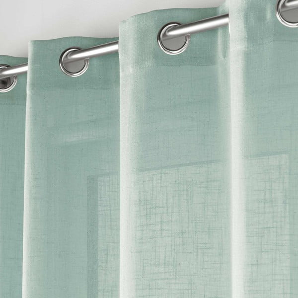 Niebieska firanka 140x280 cm Cloris – douceur d'intérieur-image-2