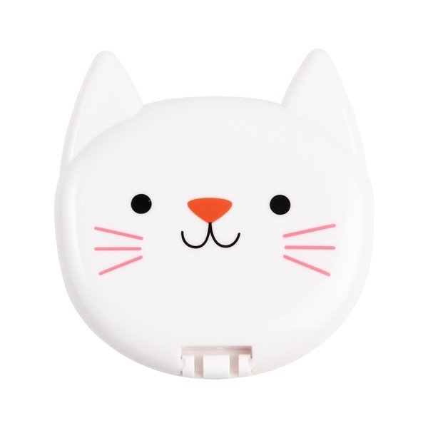 Lustro powiększające kosmetyczne 7,5x8 cm Cookie the Cat – Rex London