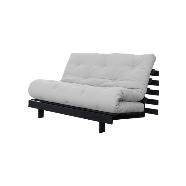 Sofa rozkładana Karup Roots Wenge/Light Grey-image-2