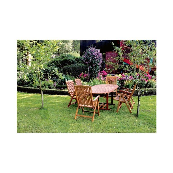 Ogrodowy stół rozkładany z drewna bangkirai ADDU Sapa-image-1