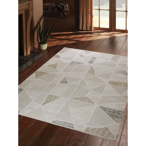 Beżowy dywan 80x150 cm Jaipur – Webtappeti-image-1