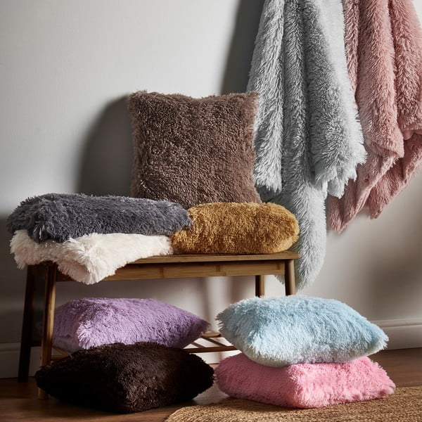 Brązowy koc z mikropluszu 150x200 cm Cuddly – Catherine Lansfield-image-3