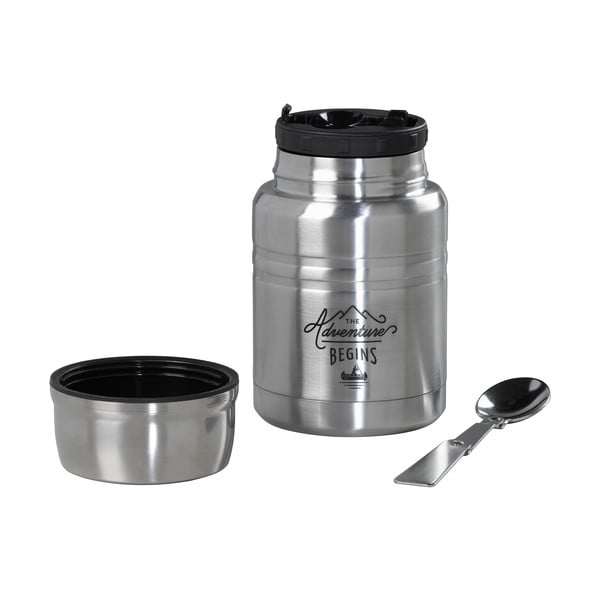 Termos na zupę z łyżką ze stali nierdzewnej Gentlemen's Hardware, 500 ml-image-2