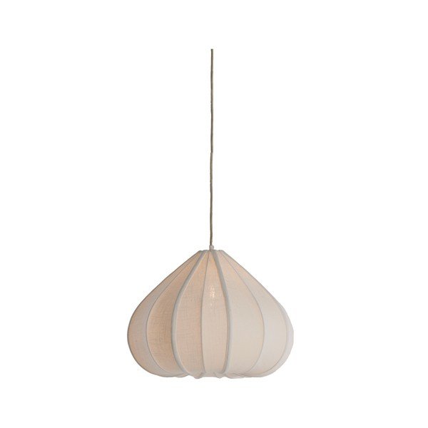 Kremowa lampa wisząca ø 49 cm Zubeda – Light & Living-image-3
