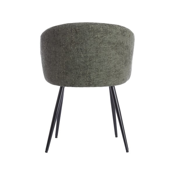 Metalowe fotele jadalniane zestaw 2 szt. w kolorze khaki Radaja – Light & Living-image-4