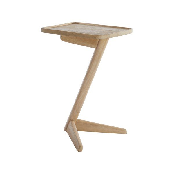 Stolik z litego drewna mango 42x45 cm Qiano – Light & Living-image-2