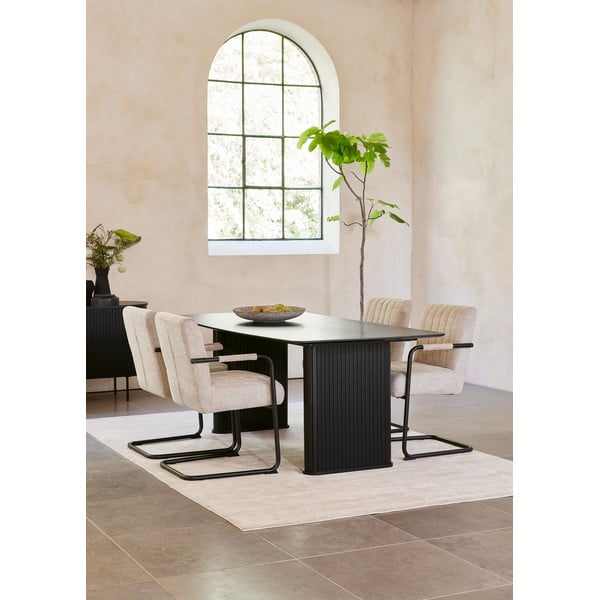 Beżowe krzesło Trout – Unique Furniture-image-2