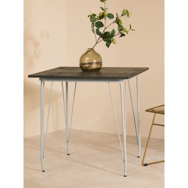 Stół z litego drewna wiązu ø 80 cm District – Premier Housewares-image-3