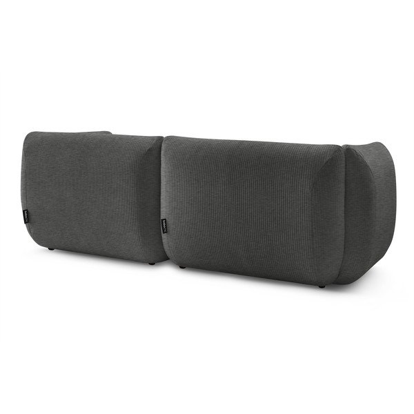 Szara sztruksowa sofa 260 cm Lecomte – Bobochic Paris-image-4