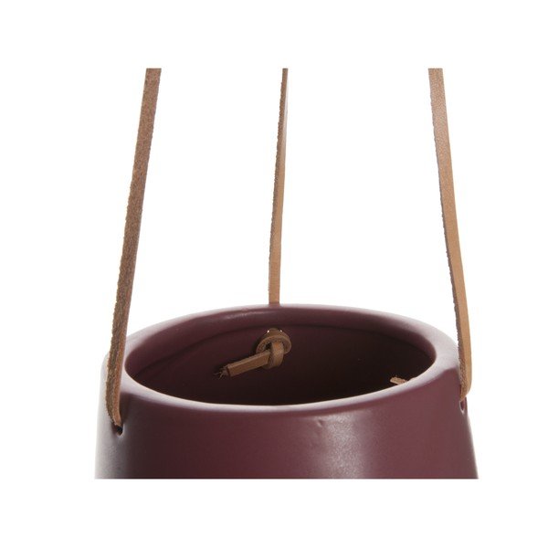 Bordowa doniczka wisząca PT LIVING Skittle, ⌀ 13,5 cm-image-2