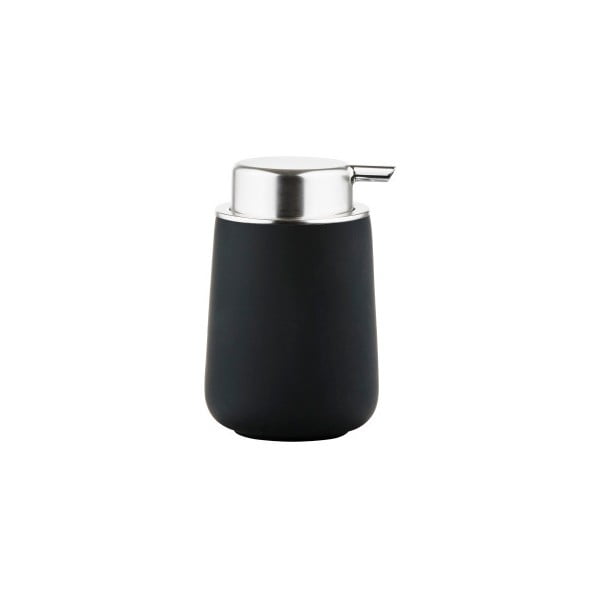 Czarny ceramiczny dozownik do mydła 250 ml Nova − Zone