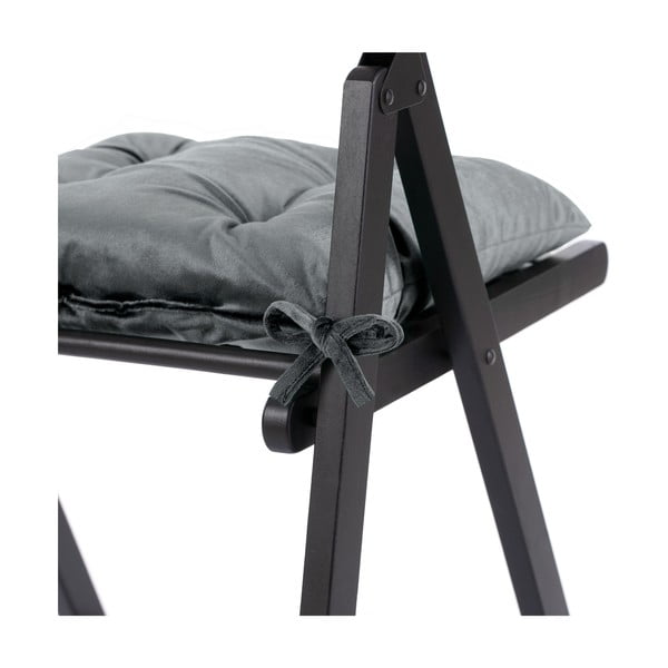 Aksamitna poduszka na krzesło 40x40 cm Aleksa – Restilo-image-3