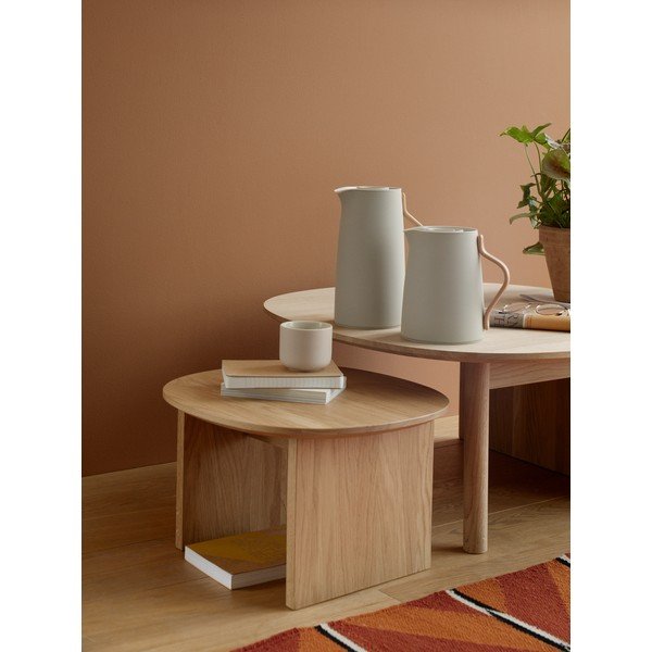 Beżowy dzbanek termos ze stali nierdzewnej 1,2 l Emma – Stelton-image-4