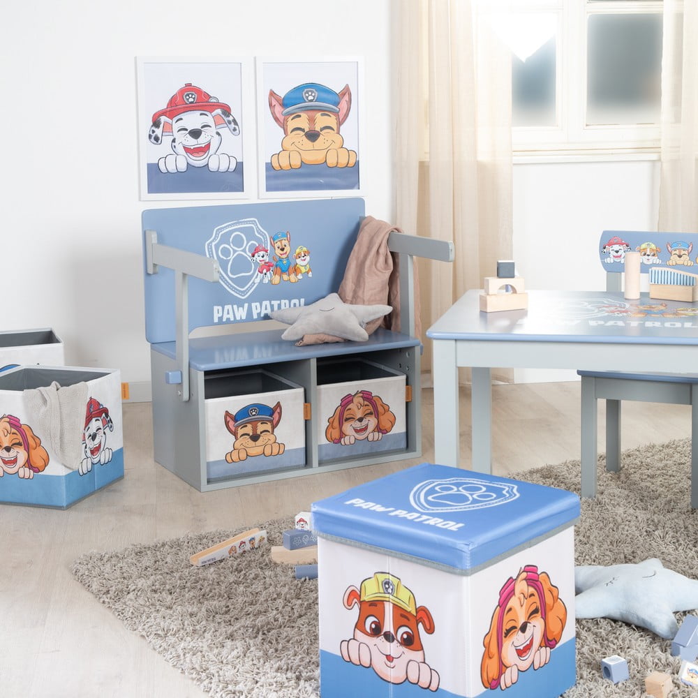 Niebieska ławka dziecięca Paw Patrol – Roba (zdjęcie 5)