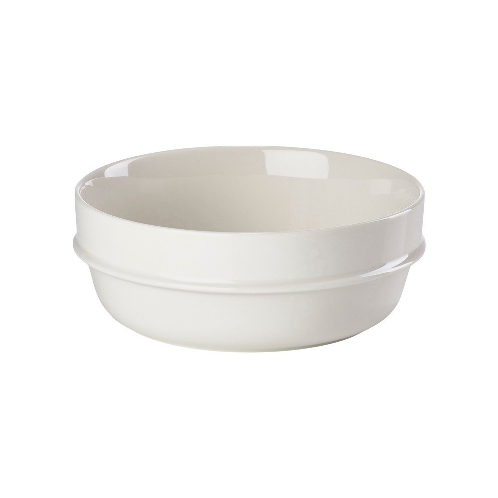 Kremowa porcelanowa miska na zupę 600 ml Eau – Zone