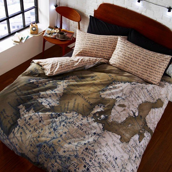 Pościel Map, 200x200 cm