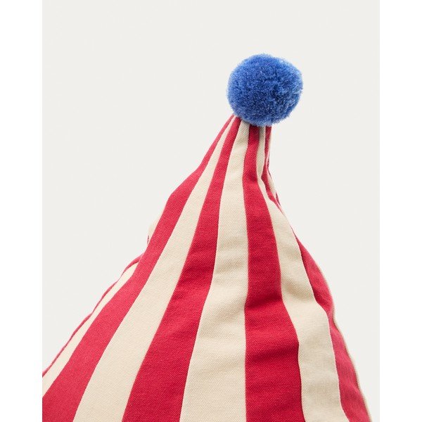 Czerwono-beżowy dziecięcy worek do siedzenia Olvi – Kave Home-image-2