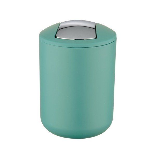 Zielony kosz na śmieci Wenko Brasil S, wys. 21 cm-image-1