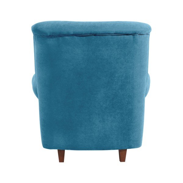Turkusowy fotel Max Winzer Vicky Velor-image-1
