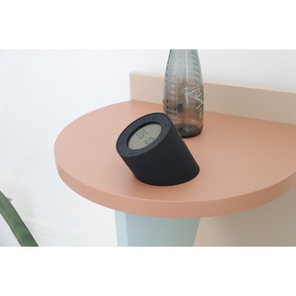 Czarny budzik z ekranem LED Gingko Edge-image-1
