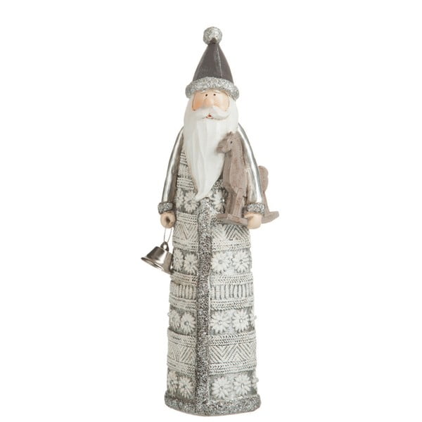 Figurka dekoracyjna J-Line Santa, wys. 32,5 cm