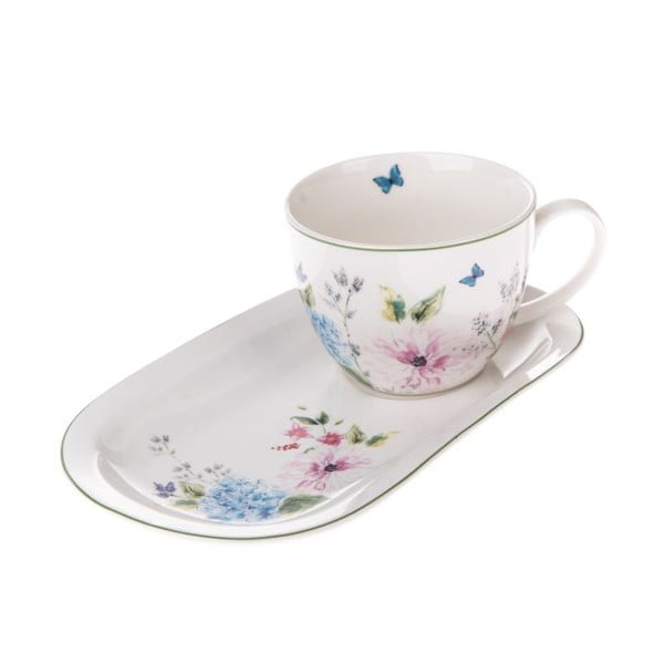 Biała porcelanowa filiżanka na espresso 450 ml – Dakls