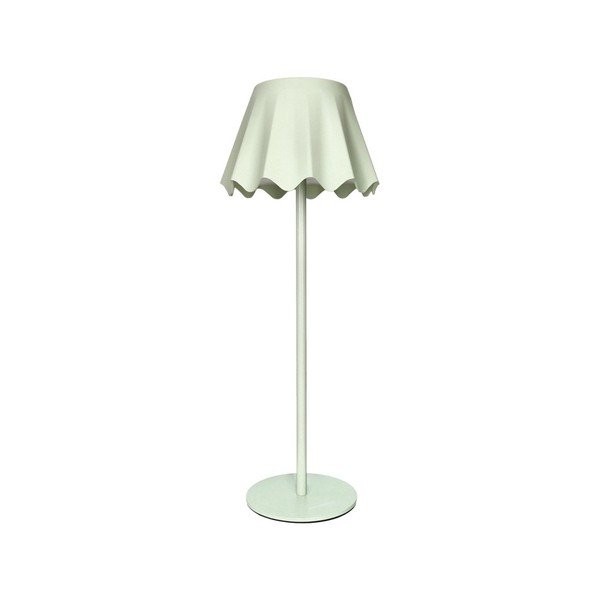Jasnozielona metalowa lampa stołowa LED ze ściemniaczem (wysokość 36 cm) – Brandani