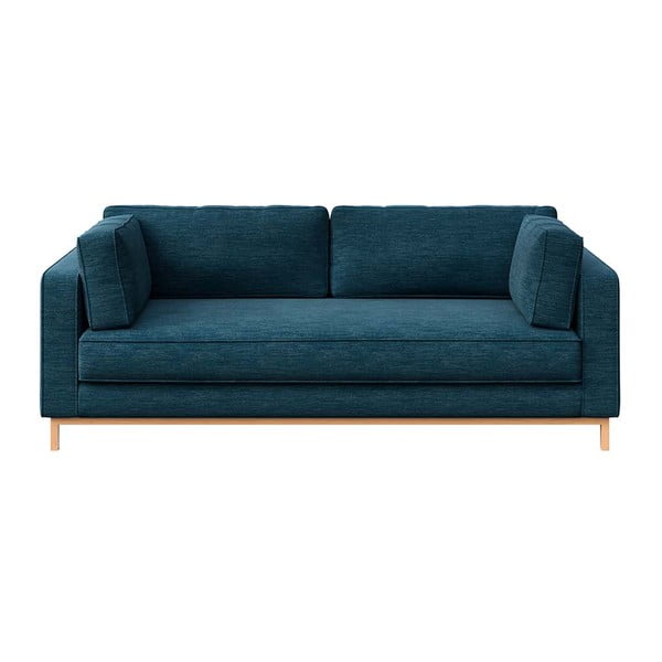 Ciemnoniebieska sofa 222 cm Celerio – Ame Yens