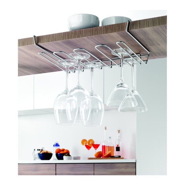 Uchwyt na kieliszki Metaltex My Crystal-image-1