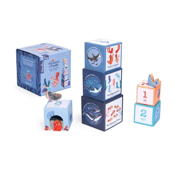 Wieża do układania Les Aventures de Paulie – Moulin Roty-image-2