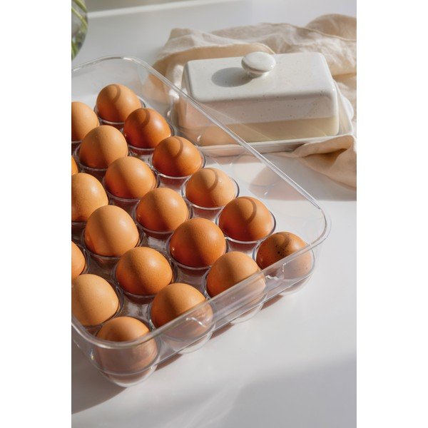 Plastikowy organizer na jajka do lodówki 33x21 cm – Casa De Engel-image-3