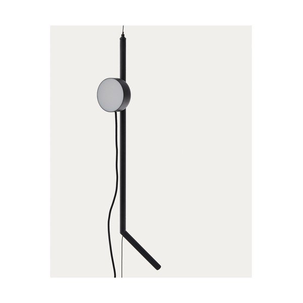 Czarna lampa stojąca LED ze ściemniaczem (wysokość 339 cm) Orey – Kave Home-image-3