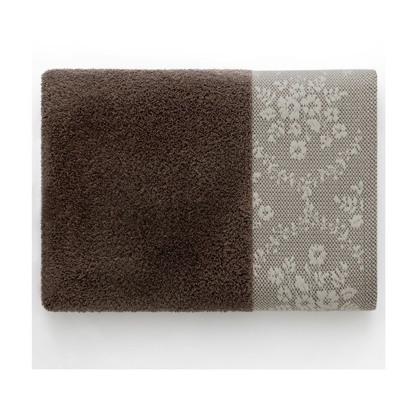 Brązowy bawełniany ręcznik frotte 50x90 cm Crea – AmeliaHome-image-3