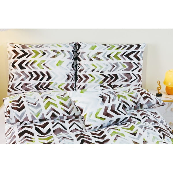 Pościel jednoosobowa z mikrosatyny 6-częściowa 140x200 cm Madison – JAHU collections-image-4