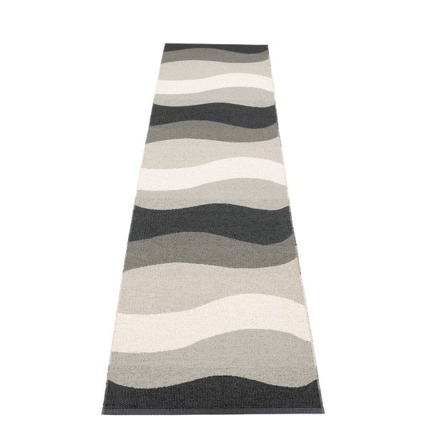 Szary chodnik odpowiedni na zewnątrz 70x300 cm Urvi Metal – Pappelina